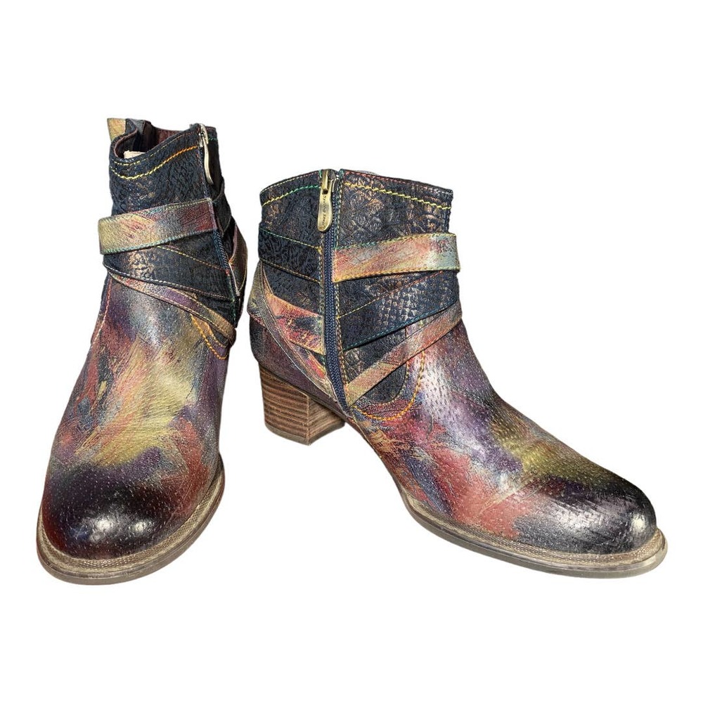 L’Artiste by Spring Step Women's Shazzam Ankle Boot 9.5-10 / 41